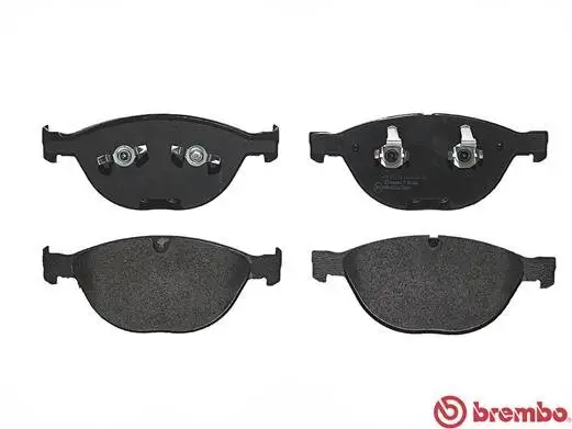 Bremsbelagsatz, Scheibenbremse Vorderachse BREMBO P 06 066 Bild Bremsbelagsatz, Scheibenbremse Vorderachse BREMBO P 06 066