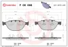 Bremsbelagsatz, Scheibenbremse Vorderachse BREMBO P 06 066 Bild Bremsbelagsatz, Scheibenbremse Vorderachse BREMBO P 06 066