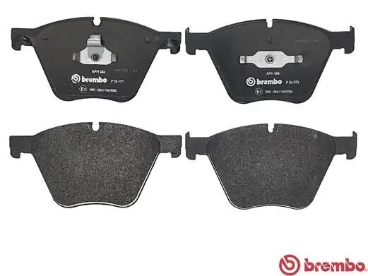 Bremsbelagsatz, Scheibenbremse BREMBO P 06 073 Bild Bremsbelagsatz, Scheibenbremse BREMBO P 06 073