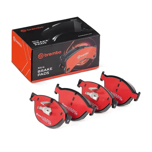 Bremsbelagsatz, Scheibenbremse Vorderachse BREMBO P 06 076X Bild Bremsbelagsatz, Scheibenbremse Vorderachse BREMBO P 06 076X