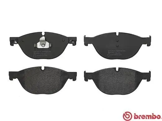 Bremsbelagsatz, Scheibenbremse Vorderachse BREMBO P 06 076 Bild Bremsbelagsatz, Scheibenbremse Vorderachse BREMBO P 06 076