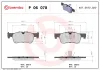 Bremsbelagsatz, Scheibenbremse Vorderachse BREMBO P 06 078X Bild Bremsbelagsatz, Scheibenbremse Vorderachse BREMBO P 06 078X