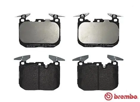 Bremsbelagsatz, Scheibenbremse Vorderachse BREMBO P 06 088 Bild Bremsbelagsatz, Scheibenbremse Vorderachse BREMBO P 06 088