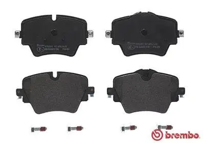 Bremsbelagsatz, Scheibenbremse BREMBO P 06 093 Bild Bremsbelagsatz, Scheibenbremse BREMBO P 06 093