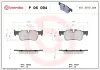 Bremsbelagsatz, Scheibenbremse Hinterachse BREMBO P 06 094 Bild Bremsbelagsatz, Scheibenbremse Hinterachse BREMBO P 06 094