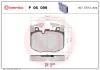 Bremsbelagsatz, Scheibenbremse Vorderachse BREMBO P 06 099 Bild Bremsbelagsatz, Scheibenbremse Vorderachse BREMBO P 06 099