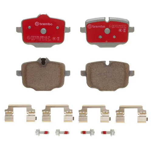 Bremsbelagsatz, Scheibenbremse BREMBO P06101NX Bild Bremsbelagsatz, Scheibenbremse BREMBO P06101NX