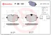Bremsbelagsatz, Scheibenbremse BREMBO P 06 101 Bild Bremsbelagsatz, Scheibenbremse BREMBO P 06 101