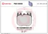 Bremsbelagsatz, Scheibenbremse BREMBO P06106NX Bild Bremsbelagsatz, Scheibenbremse BREMBO P06106NX