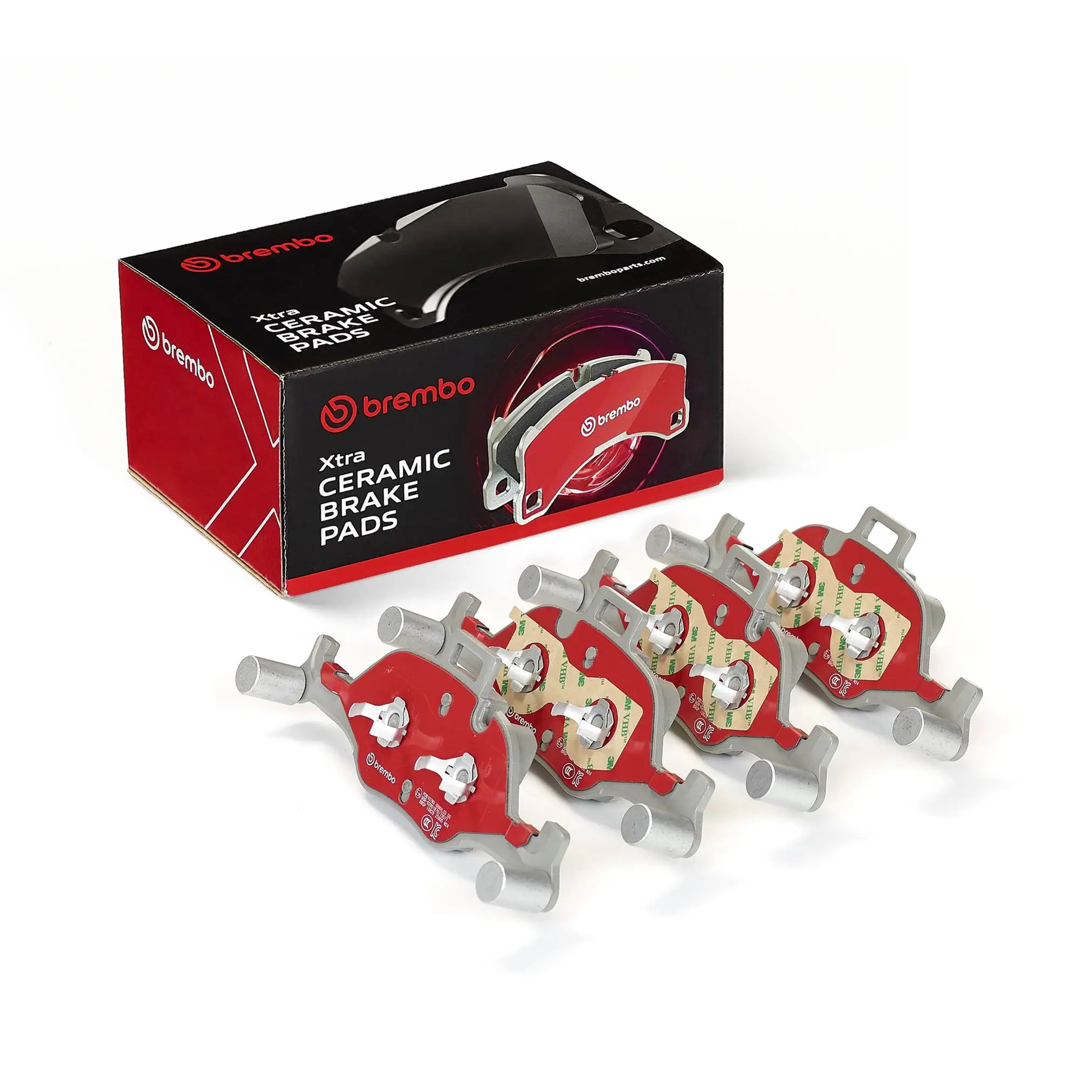 Bremsbelagsatz, Scheibenbremse Vorderachse BREMBO P06107NX