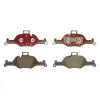 Bremsbelagsatz, Scheibenbremse Vorderachse BREMBO P06107NX Bild Bremsbelagsatz, Scheibenbremse Vorderachse BREMBO P06107NX