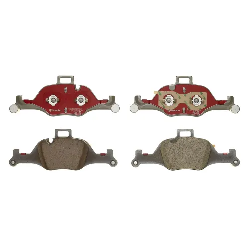 Bremsbelagsatz, Scheibenbremse Vorderachse BREMBO P06107NX Bild Bremsbelagsatz, Scheibenbremse Vorderachse BREMBO P06107NX