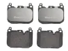 Bremsbelagsatz, Scheibenbremse Vorderachse BREMBO P 06 110 Bild Bremsbelagsatz, Scheibenbremse Vorderachse BREMBO P 06 110