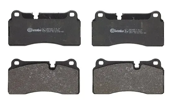 Bremsbelagsatz, Scheibenbremse Hinterachse BREMBO P 06 111 Bild Bremsbelagsatz, Scheibenbremse Hinterachse BREMBO P 06 111