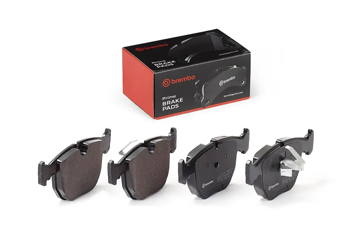 Bremsbelagsatz, Scheibenbremse Hinterachse BREMBO P 06 118