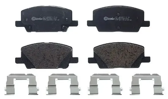 Bremsbelagsatz, Scheibenbremse Vorderachse BREMBO P 07 012 Bild Bremsbelagsatz, Scheibenbremse Vorderachse BREMBO P 07 012