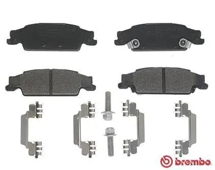 Bremsbelagsatz, Scheibenbremse Hinterachse BREMBO P 09 007 Bild Bremsbelagsatz, Scheibenbremse Hinterachse BREMBO P 09 007