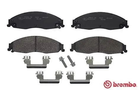 Bremsbelagsatz, Scheibenbremse Vorderachse BREMBO P 09 011 Bild Bremsbelagsatz, Scheibenbremse Vorderachse BREMBO P 09 011