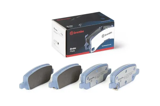 Bremsbelagsatz, Scheibenbremse Hinterachse BREMBO P 09 027E Bild Bremsbelagsatz, Scheibenbremse Hinterachse BREMBO P 09 027E