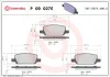 Bremsbelagsatz, Scheibenbremse Hinterachse BREMBO P 09 027E Bild Bremsbelagsatz, Scheibenbremse Hinterachse BREMBO P 09 027E