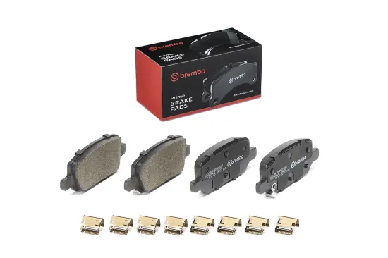 Bremsbelagsatz, Scheibenbremse Hinterachse BREMBO P 09 027 Bild Bremsbelagsatz, Scheibenbremse Hinterachse BREMBO P 09 027