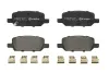 Bremsbelagsatz, Scheibenbremse Hinterachse BREMBO P 09 027 Bild Bremsbelagsatz, Scheibenbremse Hinterachse BREMBO P 09 027