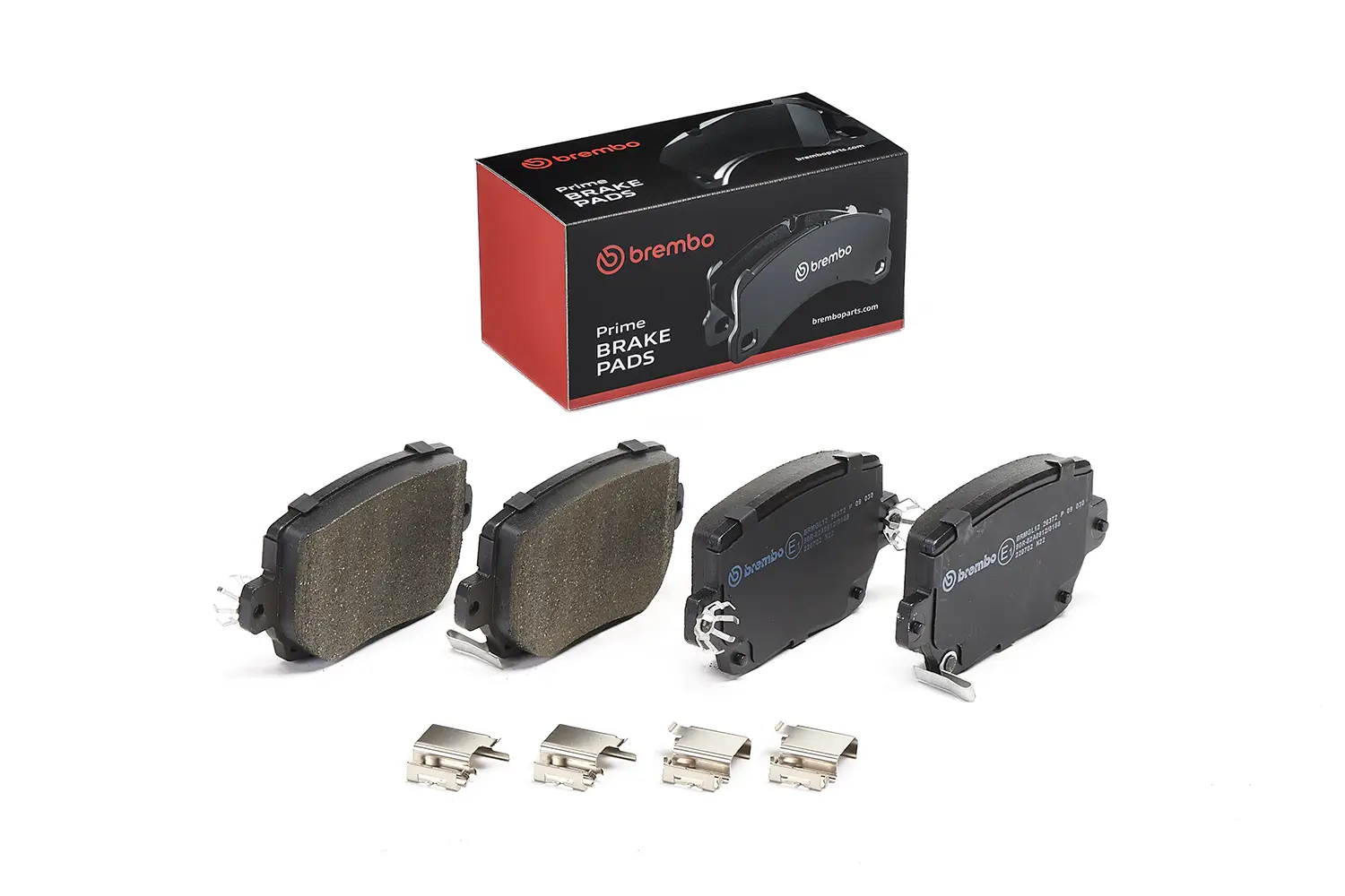 Bremsbelagsatz, Scheibenbremse Hinterachse BREMBO P 09 030