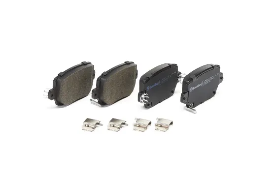 Bremsbelagsatz, Scheibenbremse Hinterachse BREMBO P 09 030 Bild Bremsbelagsatz, Scheibenbremse Hinterachse BREMBO P 09 030