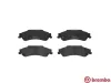 Bremsbelagsatz, Scheibenbremse Hinterachse BREMBO P 10 002 Bild Bremsbelagsatz, Scheibenbremse Hinterachse BREMBO P 10 002