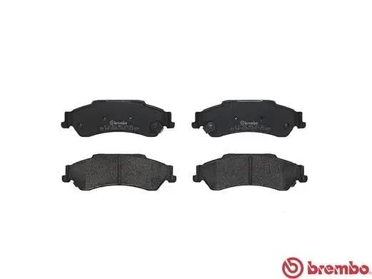 Bremsbelagsatz, Scheibenbremse Hinterachse BREMBO P 10 002 Bild Bremsbelagsatz, Scheibenbremse Hinterachse BREMBO P 10 002