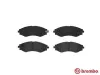 Bremsbelagsatz, Scheibenbremse Vorderachse BREMBO P 10 006 Bild Bremsbelagsatz, Scheibenbremse Vorderachse BREMBO P 10 006