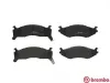 Bremsbelagsatz, Scheibenbremse Vorderachse BREMBO P 11 006 Bild Bremsbelagsatz, Scheibenbremse Vorderachse BREMBO P 11 006