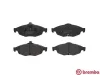 Bremsbelagsatz, Scheibenbremse Vorderachse BREMBO P 11 016 Bild Bremsbelagsatz, Scheibenbremse Vorderachse BREMBO P 11 016