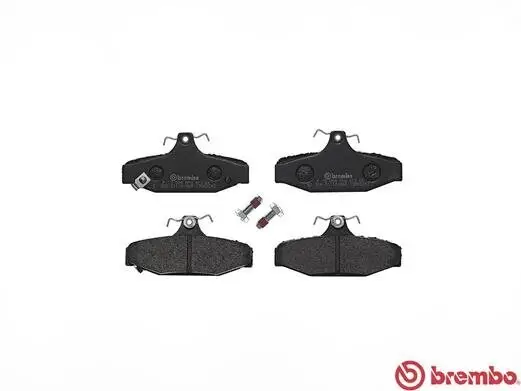 Bremsbelagsatz, Scheibenbremse Hinterachse BREMBO P 15 004 Bild Bremsbelagsatz, Scheibenbremse Hinterachse BREMBO P 15 004