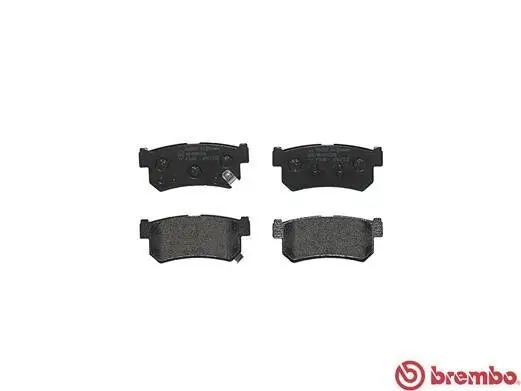 Bremsbelagsatz, Scheibenbremse Hinterachse BREMBO P 15 010 Bild Bremsbelagsatz, Scheibenbremse Hinterachse BREMBO P 15 010