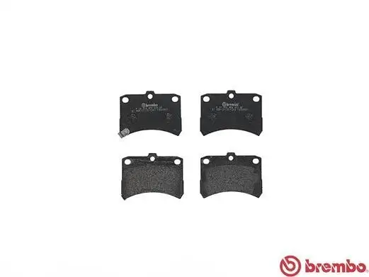 Bremsbelagsatz, Scheibenbremse Vorderachse BREMBO P 16 009 Bild Bremsbelagsatz, Scheibenbremse Vorderachse BREMBO P 16 009