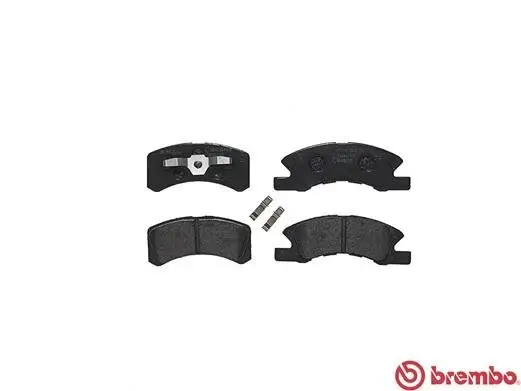 Bremsbelagsatz, Scheibenbremse Vorderachse BREMBO P 16 011 Bild Bremsbelagsatz, Scheibenbremse Vorderachse BREMBO P 16 011