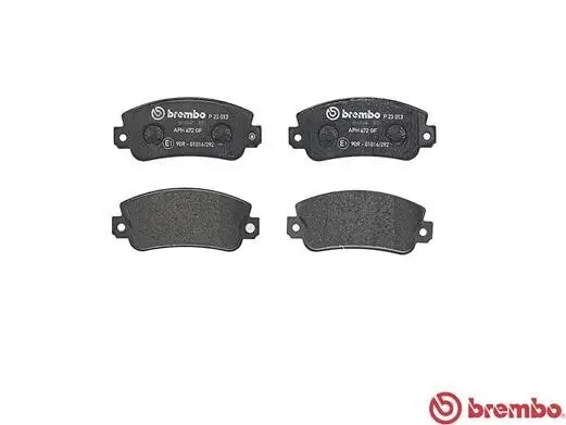 Bremsbelagsatz, Scheibenbremse BREMBO P 23 013 Bild Bremsbelagsatz, Scheibenbremse BREMBO P 23 013