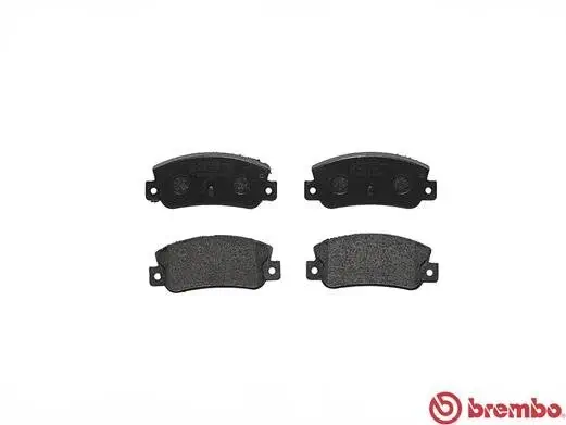 Bremsbelagsatz, Scheibenbremse Hinterachse BREMBO P 23 032 Bild Bremsbelagsatz, Scheibenbremse Hinterachse BREMBO P 23 032