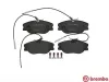 Bremsbelagsatz, Scheibenbremse BREMBO P 23 061 Bild Bremsbelagsatz, Scheibenbremse BREMBO P 23 061