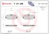 Bremsbelagsatz, Scheibenbremse Vorderachse BREMBO P 23 068 Bild Bremsbelagsatz, Scheibenbremse Vorderachse BREMBO P 23 068