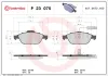 Bremsbelagsatz, Scheibenbremse Vorderachse BREMBO P 23 075 Bild Bremsbelagsatz, Scheibenbremse Vorderachse BREMBO P 23 075