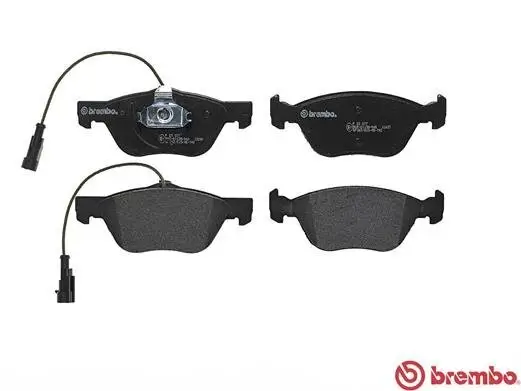 Bremsbelagsatz, Scheibenbremse Vorderachse BREMBO P 23 077 Bild Bremsbelagsatz, Scheibenbremse Vorderachse BREMBO P 23 077