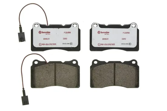 Bremsbelagsatz, Scheibenbremse BREMBO P 23 078X Bild Bremsbelagsatz, Scheibenbremse BREMBO P 23 078X