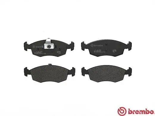 Bremsbelagsatz, Scheibenbremse Vorderachse BREMBO P 23 079 Bild Bremsbelagsatz, Scheibenbremse Vorderachse BREMBO P 23 079