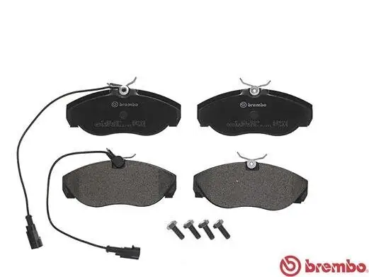 Bremsbelagsatz, Scheibenbremse Vorderachse BREMBO P 23 083 Bild Bremsbelagsatz, Scheibenbremse Vorderachse BREMBO P 23 083