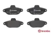 Bremsbelagsatz, Scheibenbremse Vorderachse BREMBO P 23 096 Bild Bremsbelagsatz, Scheibenbremse Vorderachse BREMBO P 23 096