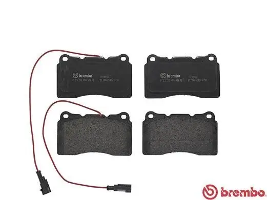 Bremsbelagsatz, Scheibenbremse Vorderachse BREMBO P 23 098 Bild Bremsbelagsatz, Scheibenbremse Vorderachse BREMBO P 23 098