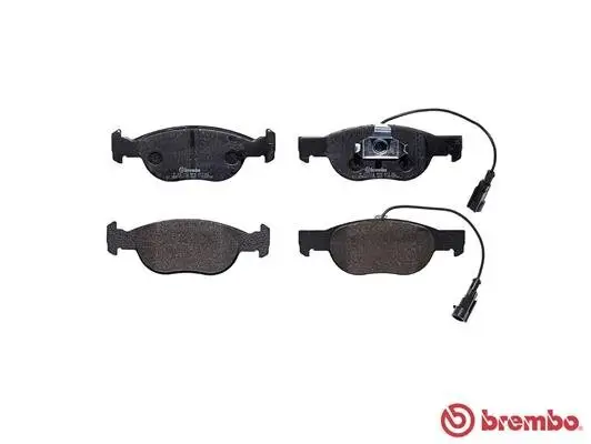 Bremsbelagsatz, Scheibenbremse Vorderachse BREMBO P 23 113 Bild Bremsbelagsatz, Scheibenbremse Vorderachse BREMBO P 23 113