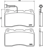 Bremsbelagsatz, Scheibenbremse BREMBO P 23 115X